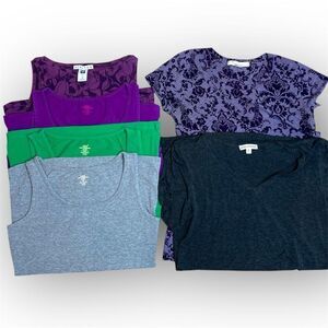 Gap Stretch, L.O.G.G. H&M, Zenana Outfitters, Forever 21, Tanks & Tees Women’s M